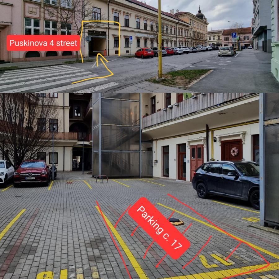 Center Apartment Mlynska Kosice With Private Parking Exterior foto